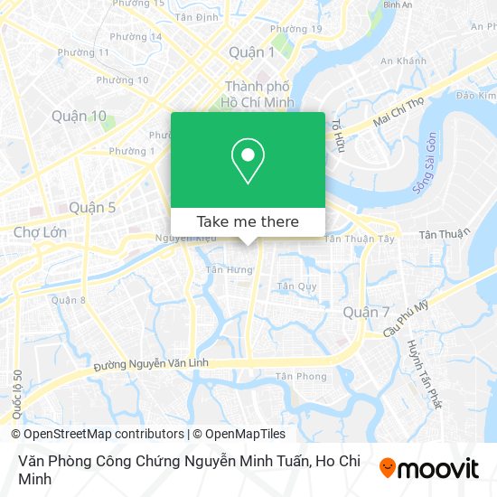 Văn Phòng Công Chứng Nguyễn Minh Tuấn map