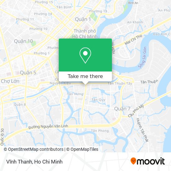 Vĩnh Thanh map