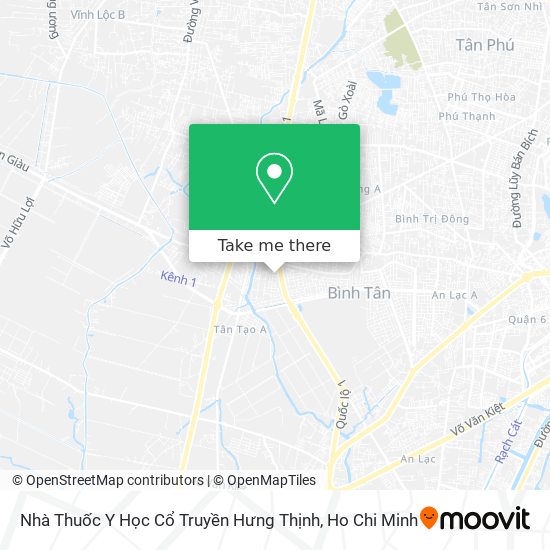 Nhà Thuốc Y Học Cổ Truyền Hưng Thịnh map