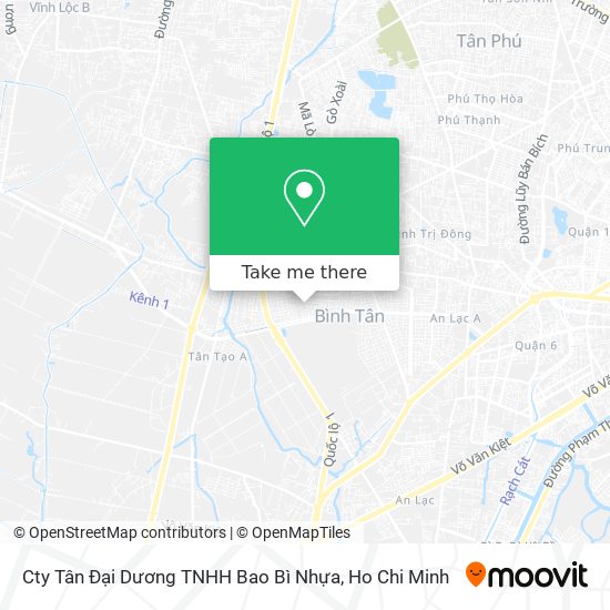 Cty Tân Đại Dương TNHH Bao Bì Nhựa map