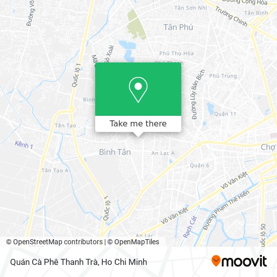 Quán Cà Phê Thanh Trà map