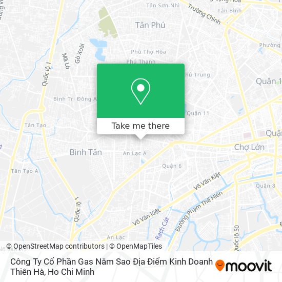 Công Ty Cổ Phần Gas Năm Sao Địa Điểm Kinh Doanh Thiên Hà map