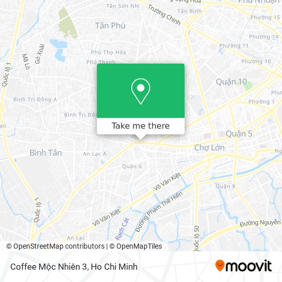 Coffee Mộc Nhiên 3 map