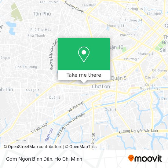 Cơm Ngon Bình Dân map