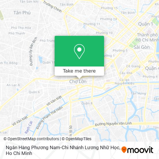 Ngân Hàng Phương Nam-Chi Nhánh Lương Nhữ Học map