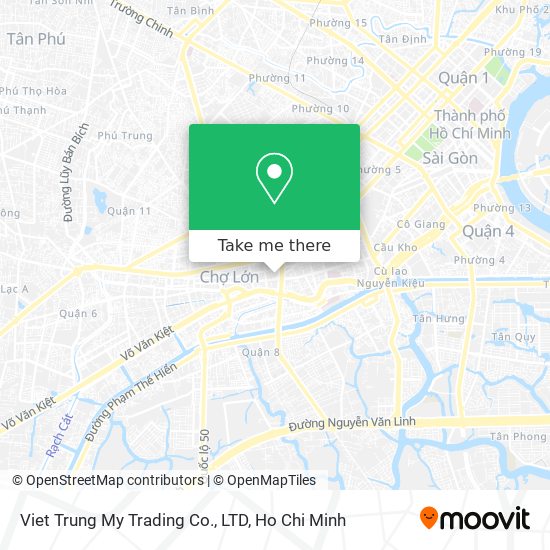 Viet Trung My Trading Co., LTD map