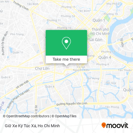 Giữ Xe Ký Túc Xá map