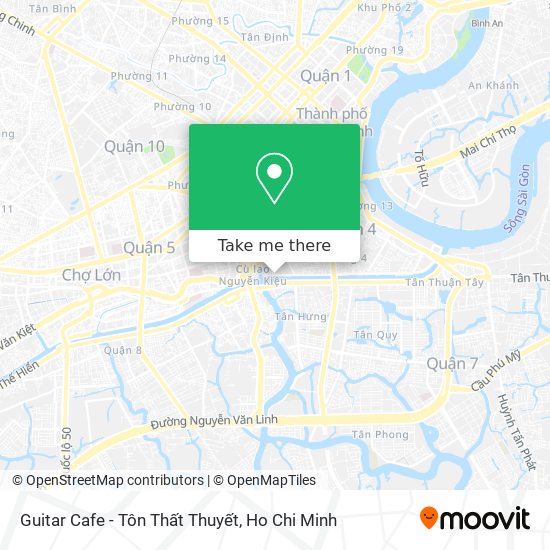 Guitar Cafe - Tôn Thất Thuyết map