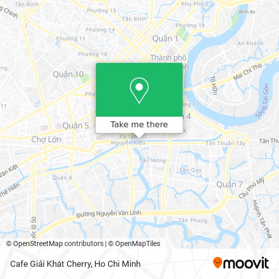 Cafe Giải Khát Cherry map