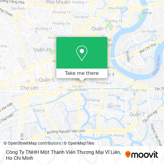 Công Ty TNHH Một Thành Viên Thương Mại Vĩ Liên map