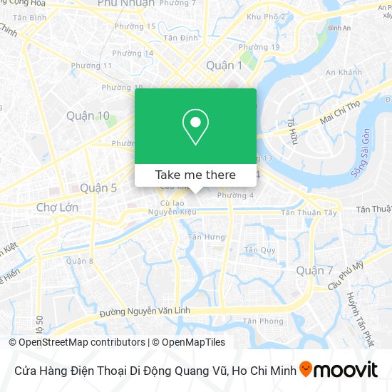 Cửa Hàng Điện Thoại Di Động Quang Vũ map
