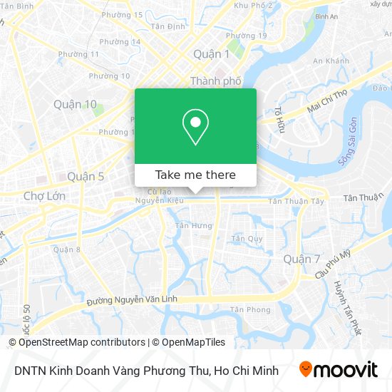 DNTN Kinh Doanh Vàng Phương Thu map