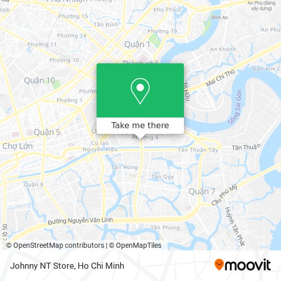 Johnny NT Store map