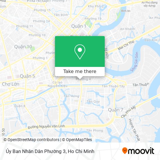 Ủy Ban Nhân Dân Phường 3 map