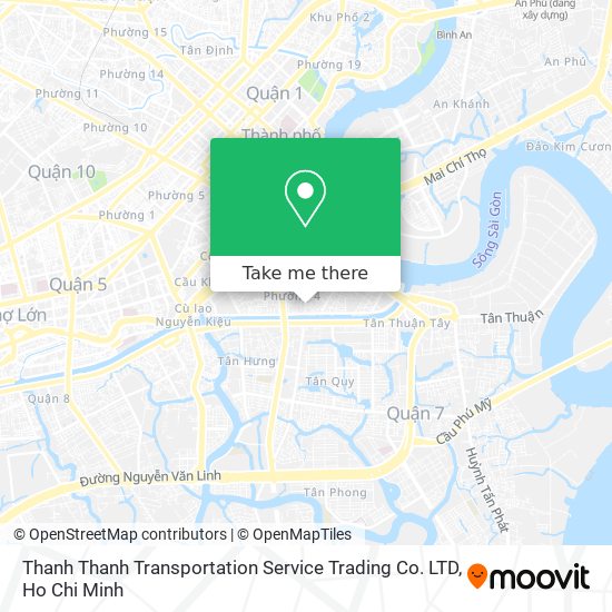 Thanh Thanh Transportation Service Trading Co. LTD map