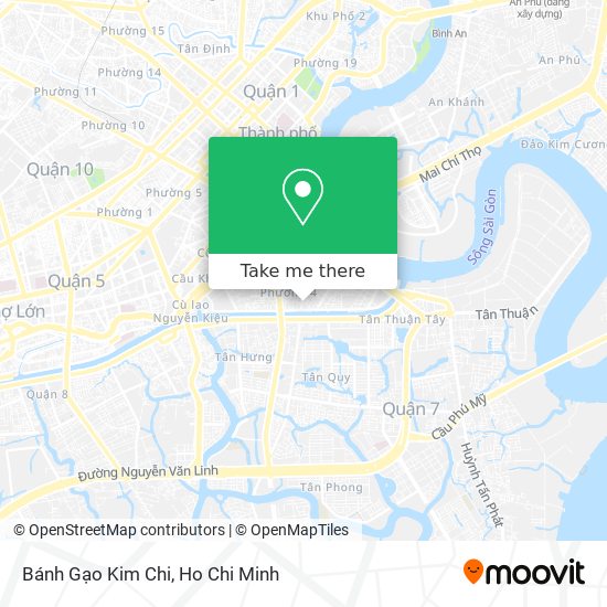 Bánh Gạo Kim Chi map