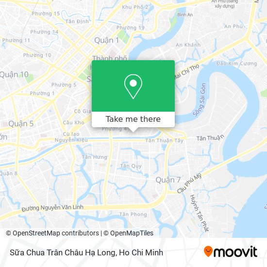 Sữa Chua Trân Châu Hạ Long map