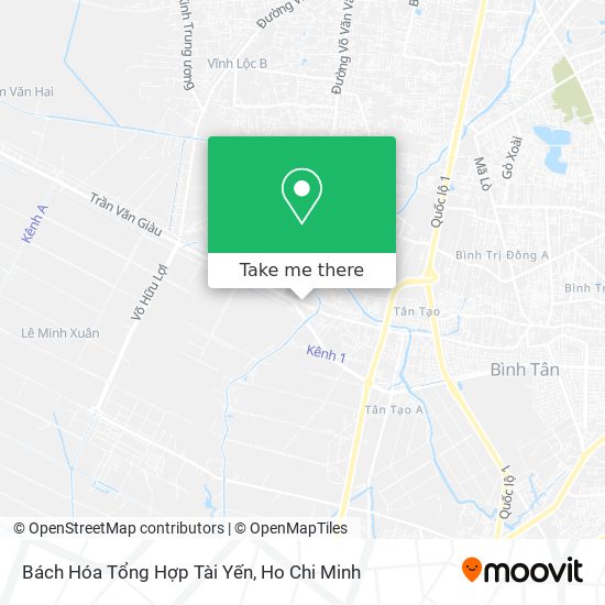 Bách Hóa Tổng Hợp Tài Yến map