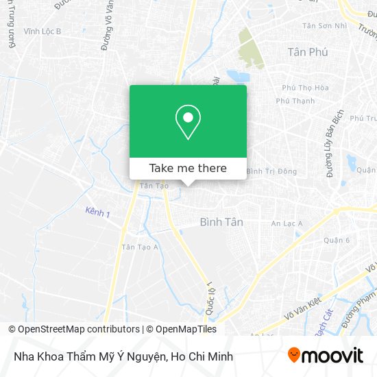 Nha Khoa Thẩm Mỹ Ý Nguyện map