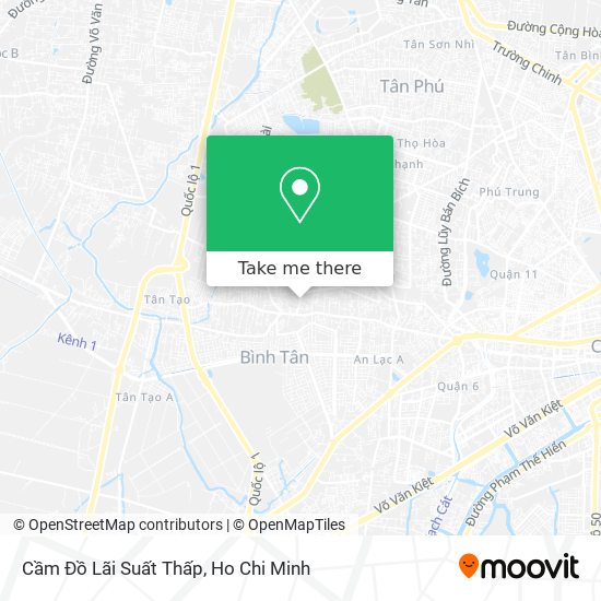 Cầm Đồ Lãi Suất Thấp map