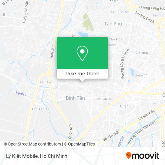 Lý Kiệt Mobile map