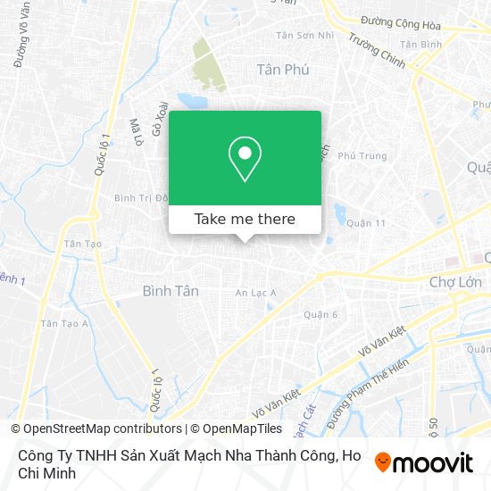 Công Ty TNHH Sản Xuất Mạch Nha Thành Công map