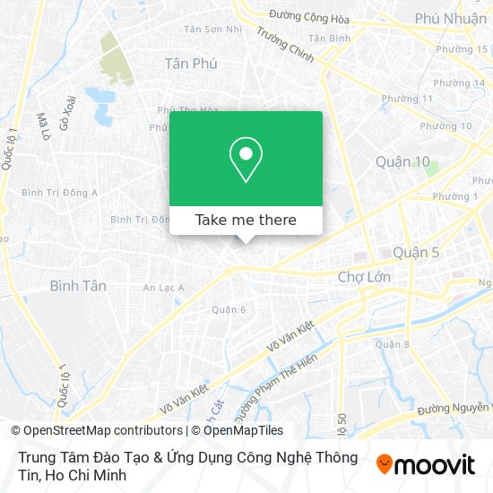 Trung Tâm Đào Tạo & Ứng Dụng Công Nghệ Thông Tin map