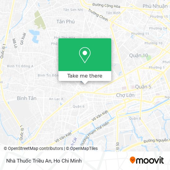 Nhà Thuốc Triều An map
