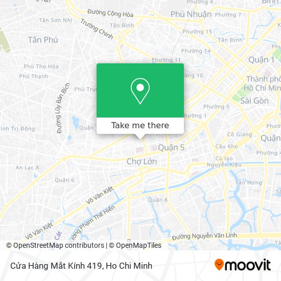 Cửa Hàng Mắt Kính 419 map