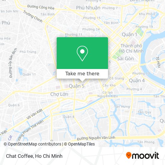 Chat Coffee map