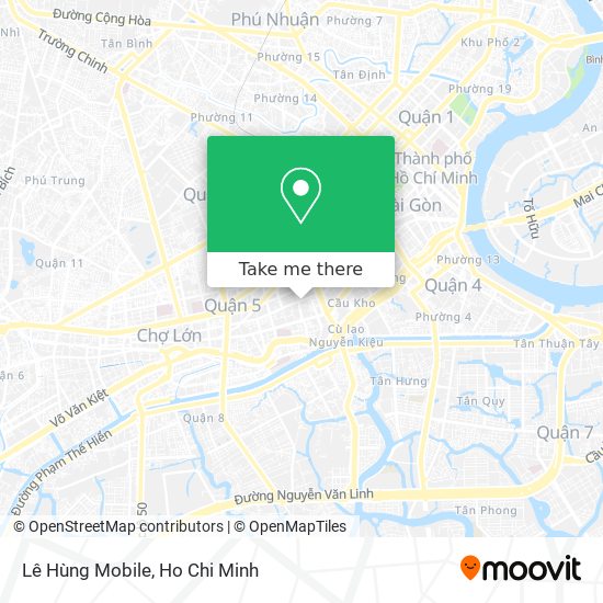 Lê Hùng Mobile map
