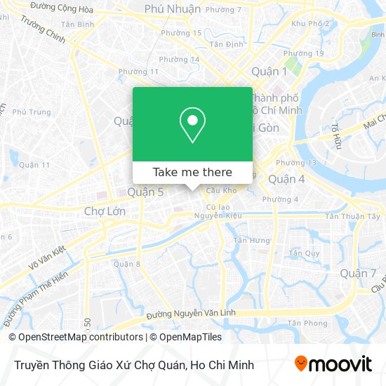 Truyền Thông Giáo Xứ Chợ Quán map