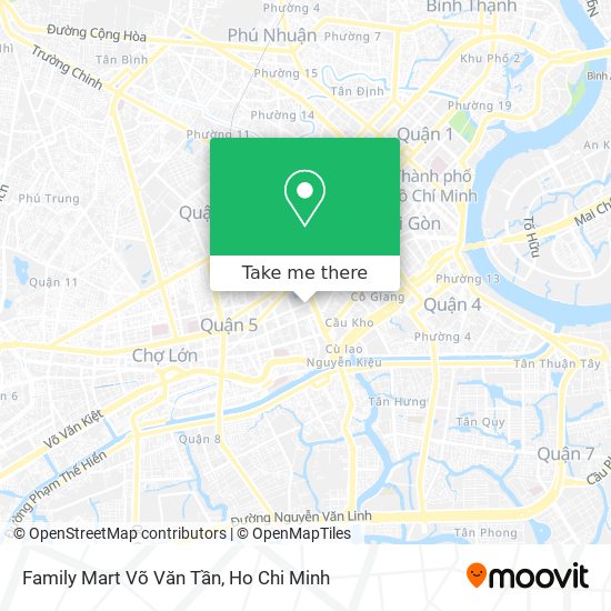 Family Mart Võ Văn Tần map