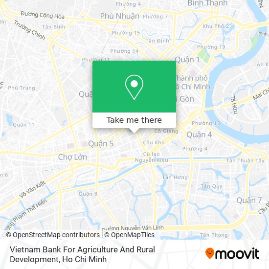 Vietnam Bank For Agriculture And Rural Development map