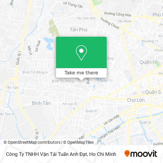 Công Ty TNHH Vận Tải Tuấn Anh Đạt map