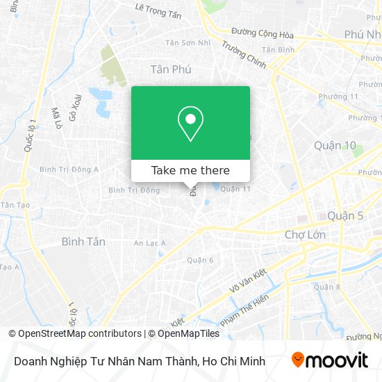 Doanh Nghiệp Tư Nhân Nam Thành map