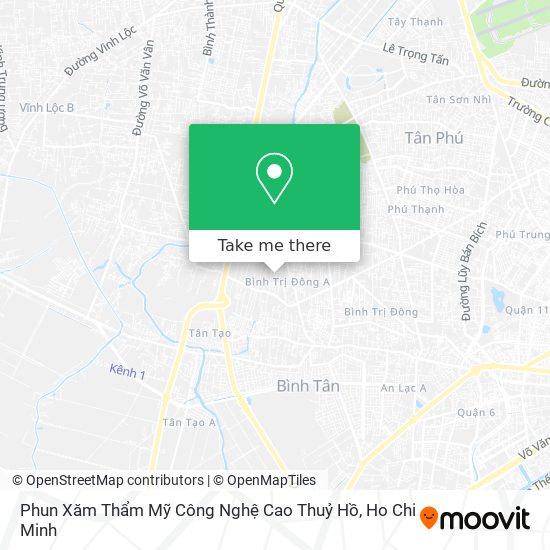 Phun Xăm Thẩm Mỹ Công Nghệ Cao Thuỷ Hồ map