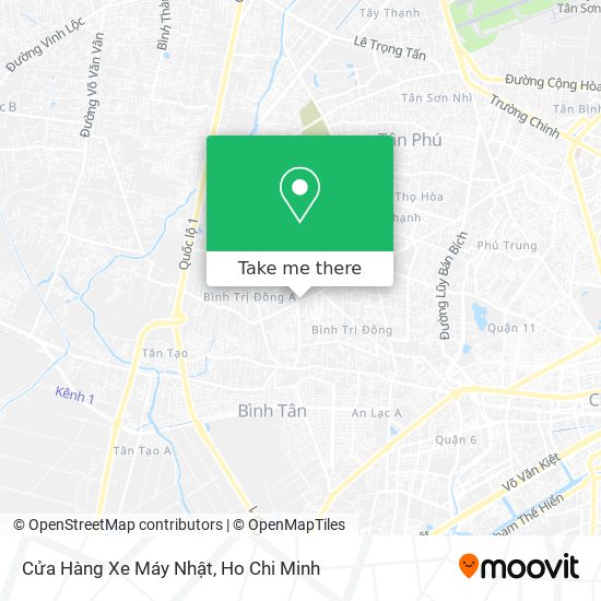 Cửa Hàng Xe Máy Nhật map