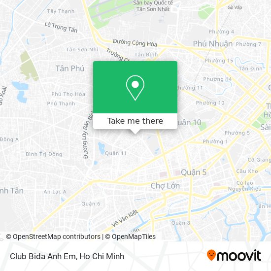 Club Bida Anh Em map