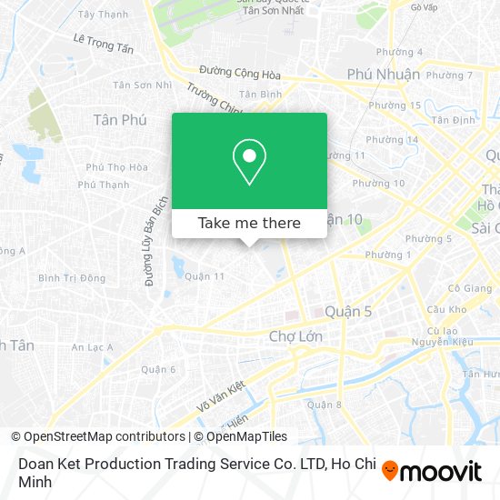 Doan Ket Production Trading Service Co. LTD map