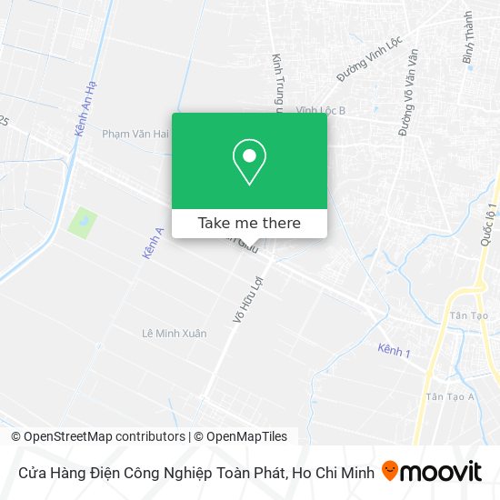 Cửa Hàng Điện Công Nghiệp Toàn Phát map