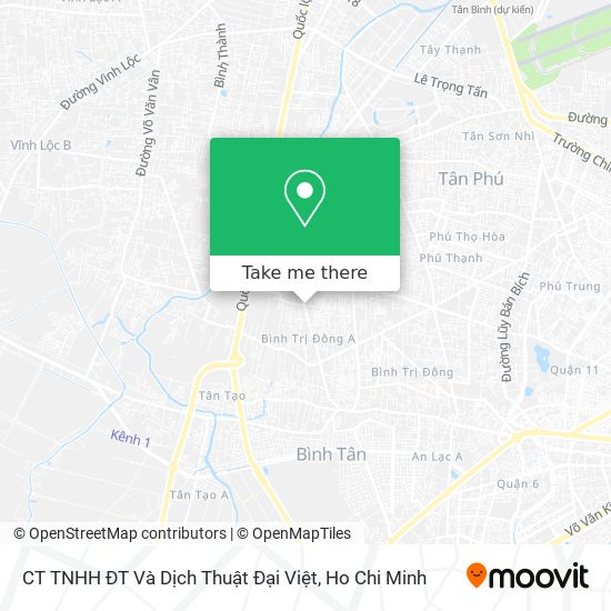 CT TNHH ĐT Và Dịch Thuật Đại Việt map