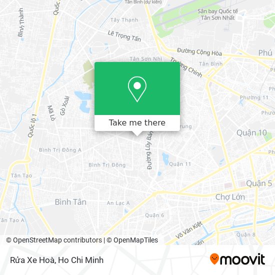 Rửa Xe Hoà map