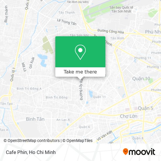 Cafe Phin map