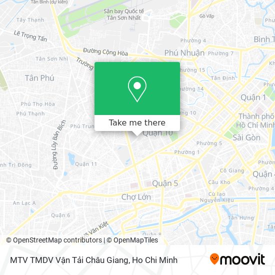 MTV TMDV Vận Tải Châu Giang map