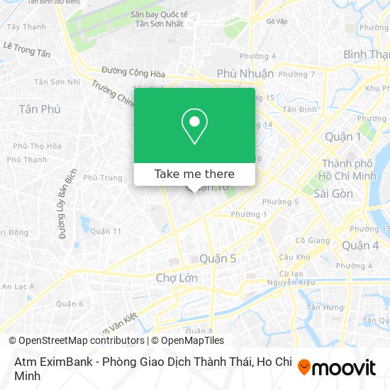 Atm EximBank - Phòng Giao Dịch Thành Thái map
