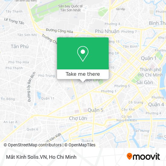 Mắt Kính Solis.VN map