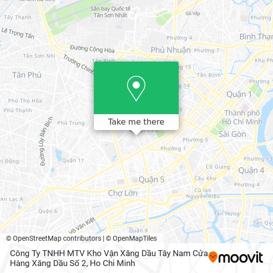 Công Ty TNHH MTV Kho Vận Xăng Dầu Tây Nam Cửa Hàng Xăng Dầu Số 2 map