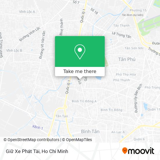 Giữ Xe Phát Tài map