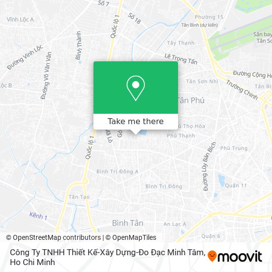 Công Ty TNHH Thiết Kế-Xây Dựng-Đo Đạc Minh Tâm map